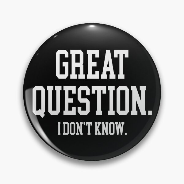 Item preview, Exactly Right Merch Great Question designed and sold by ILLUCEND-ARTS.