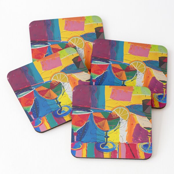 Item preview, Fiesta Margarita Madness Art- Sip and Savor the Vibrant Vibes Generative AI Abstract Vivid Colors designed and sold by OlfactoART Studio.