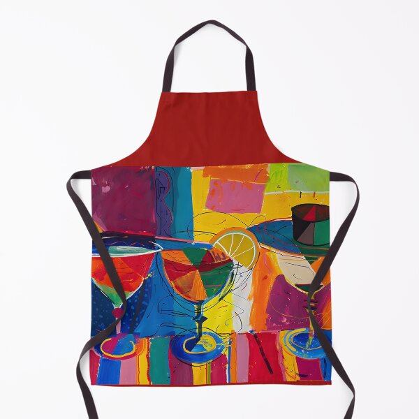Item preview, Fiesta Margarita Madness Art- Sip and Savor the Vibrant Vibes Generative AI Abstract Vivid Colors designed and sold by OlfactoART Studio.