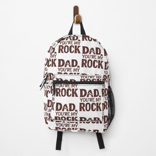 Item preview, Dad, You're My Rock: Grounded Father's Day Typography Art designed and sold by HahaHandlesHub.