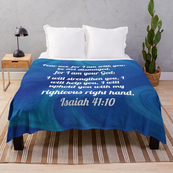 Item preview, Isaiah 41:10 Bible verse design designed and sold by Christ-First.