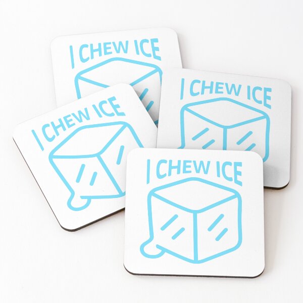 Item preview, I Chew Ice! Blue designed and sold by PMCreative.