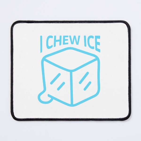 Item preview, I Chew Ice! Blue designed and sold by PMCreative.