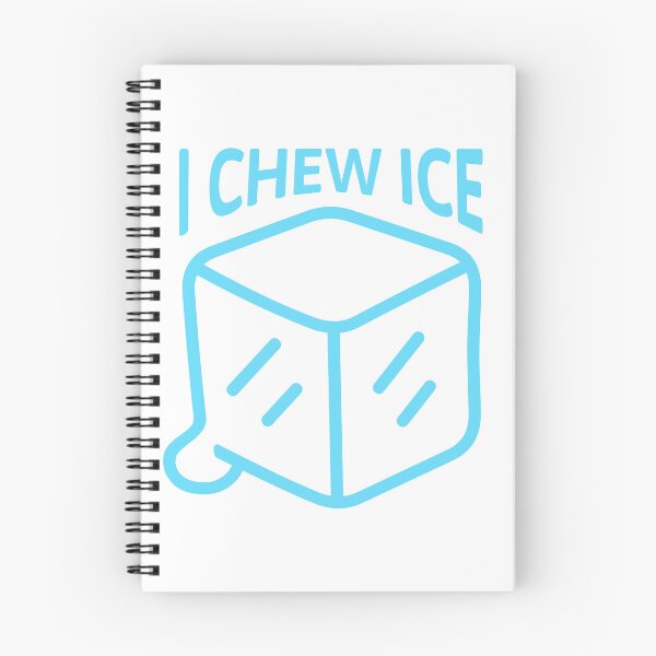 Item preview, I Chew Ice! Blue designed and sold by PMCreative.