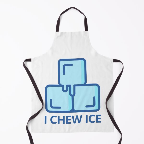 Item preview, I Chew Ice! Blue Ice Cubes designed and sold by PMCreative.