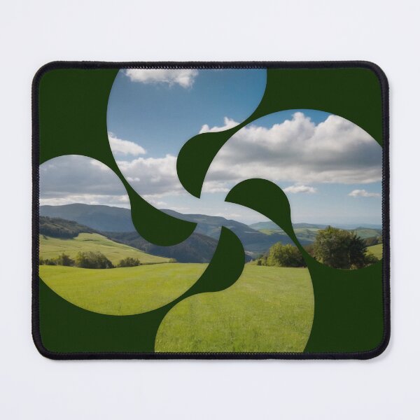 Item preview, lauburu with field designed and sold by Javier Arizabalo Garcia.