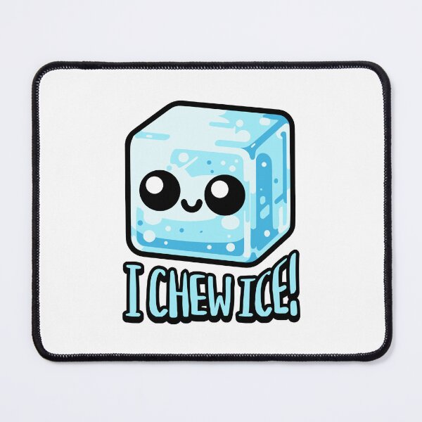 Item preview, Chew Ice! Cute Ice Cube designed and sold by PMCreative.
