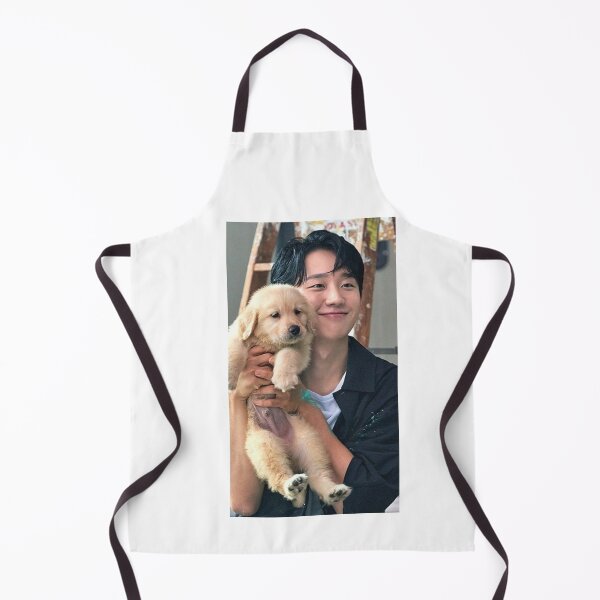Item preview, korean actor holding dog designed and sold by Felinefinesse.
