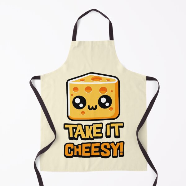 Item preview, Take it cheesy! Cute Cheese Pun designed and sold by PMCreative.