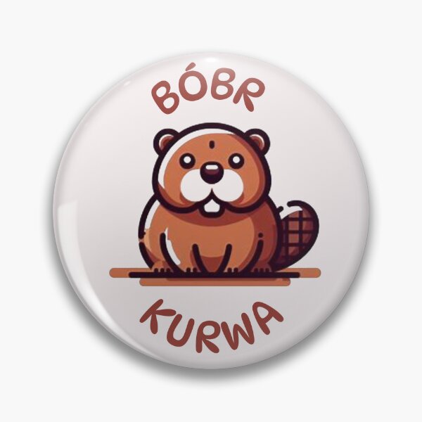Item preview, Bóbr kurwa beaver image designed and sold by Kurpiel.