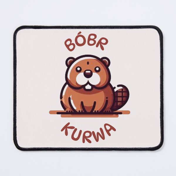 Item preview, Bóbr kurwa beaver image designed and sold by Kurpiel.