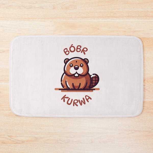 Item preview, Bóbr kurwa beaver image designed and sold by Kurpiel.