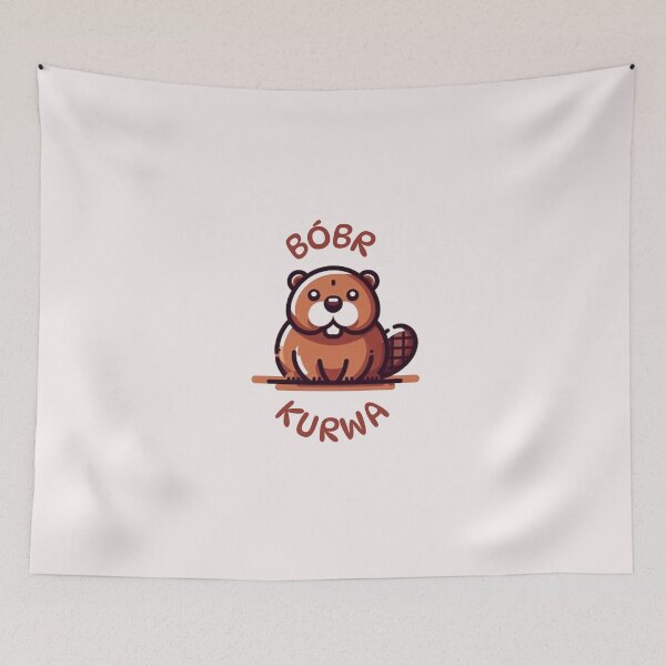 Item preview, Bóbr kurwa beaver image designed and sold by Kurpiel.