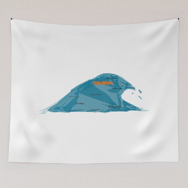 Item preview, Title Wave 2024 designed and sold by MikeIrwinGuitar.