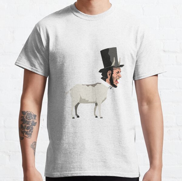 Abraham Lincoln Goat meme Classic T-Shirt