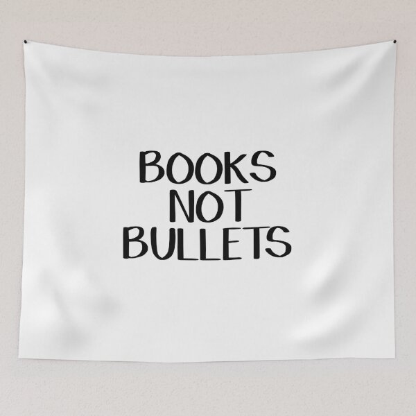 Item preview, Books not bullets designed and sold by allthetees.