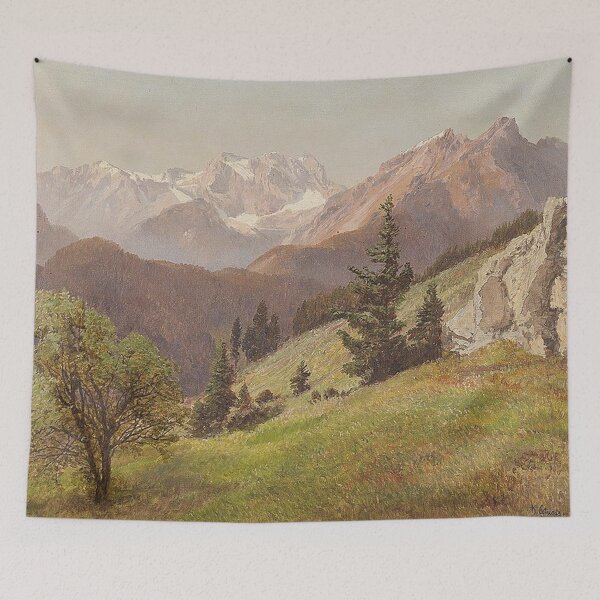 Item preview, Mountain Landscape II designed and sold by tomorrowsart.