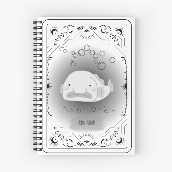 Artikelvorschau, Die Blob Blob Fisch Tarotkarte entworfen und verkauft von CrystalWillette.