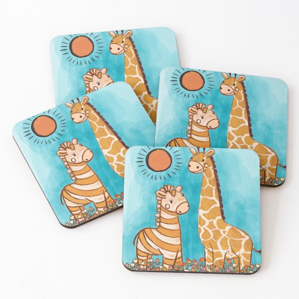 Item preview, Zebra giraffe designed and sold by Artlizzard.