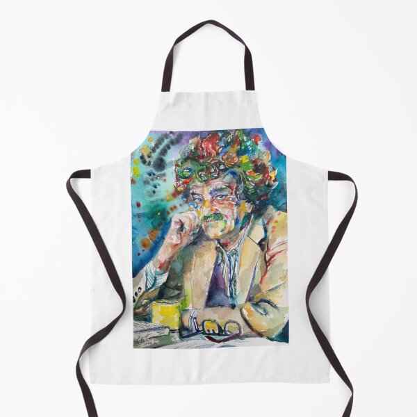 Item preview, KURT VONNEGUT watercolor portrait .1 designed and sold by lautir.