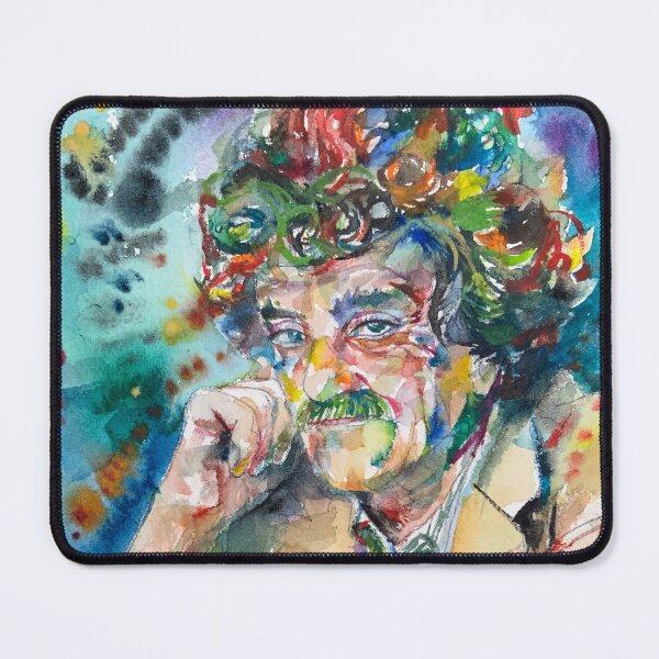 Item preview, KURT VONNEGUT watercolor portrait .1 designed and sold by lautir.