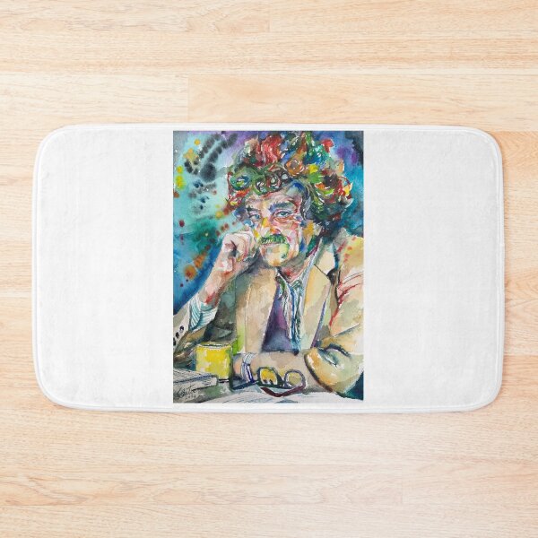 Item preview, KURT VONNEGUT watercolor portrait .1 designed and sold by lautir.