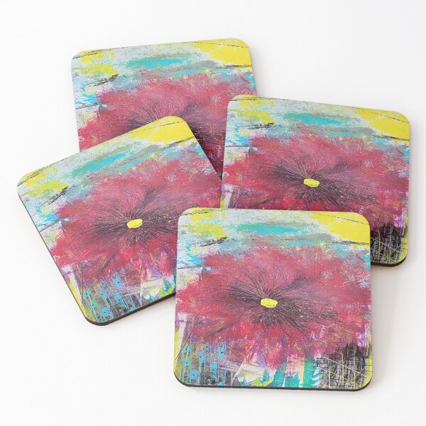 Item preview, red flower designed and sold by PaoBelArtist.