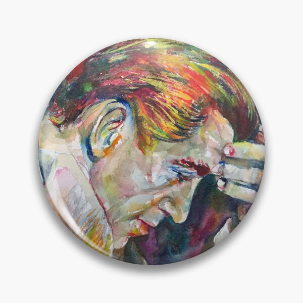 Item preview, J. D. SALINGER watercolor portrait .1 designed and sold by lautir.