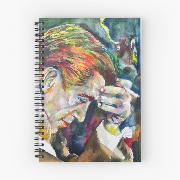 Item preview, J. D. SALINGER watercolor portrait .1 designed and sold by lautir.