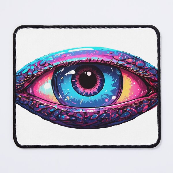 Item preview, globo ocular ojo azul designed and sold by LevCreates.