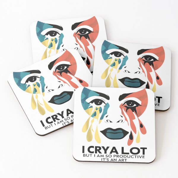 Item preview, I Cry A Lot But I Am So Productive It's An Art designed and sold by skeastore.