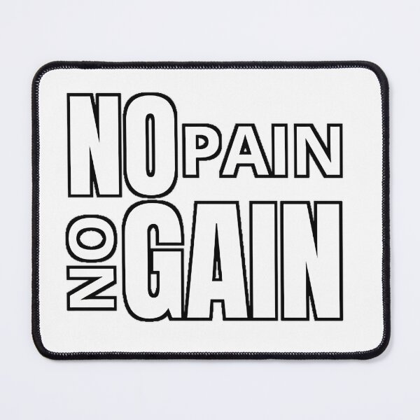 Item preview, No Pain No Gain motivational designed and sold by Flakpanzerr.