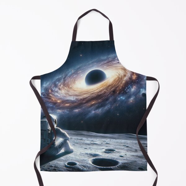 Item preview, An Astronaut Gazing at a Galaxy Being Consumed designed and sold by ScroggMcGoose.