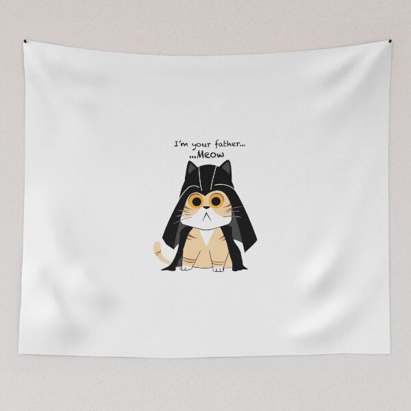 Item preview, Meow Vader designed and sold by morabuk1957.