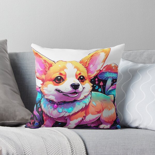 Item preview, Corgi de hongos designed and sold by LevCreates.