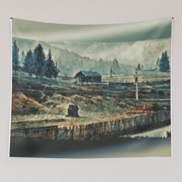 Item preview, Snow In The Vaucluse designed and sold by jeffreyjirwin.