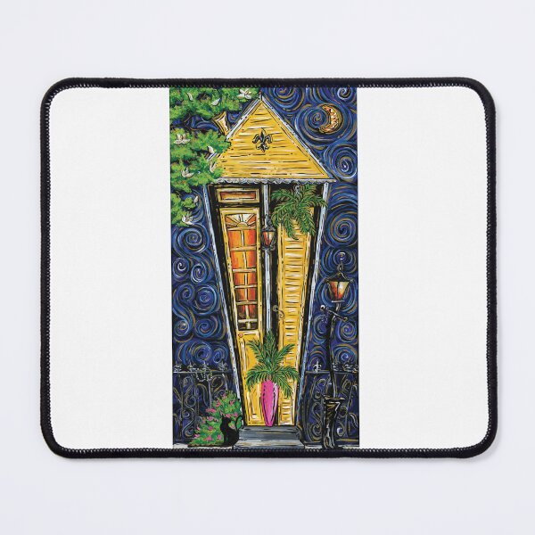 Item preview, Black and Gold Shotgun House designed and sold by EmilyKnatzerArt.