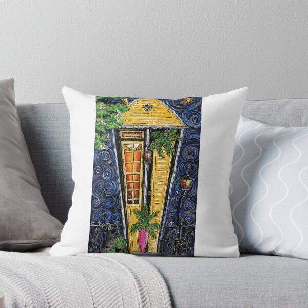 Item preview, Black and Gold Shotgun House designed and sold by EmilyKnatzerArt.