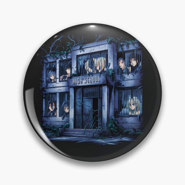 Item preview, Haunted High School Anime Scene, Anime Horror designed and sold by TrendyGraphTees.