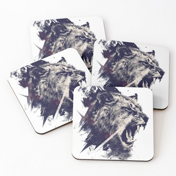 Item preview, Masculine Collection - Lions and Tigers Design 10 of 10 designed and sold by Jenson Major.