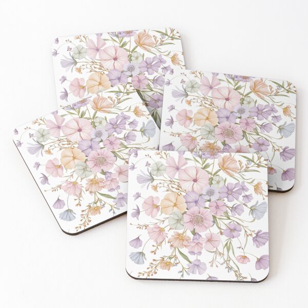 Item preview, Watercolor wildflower pattern designed and sold by Sameena Fatima.