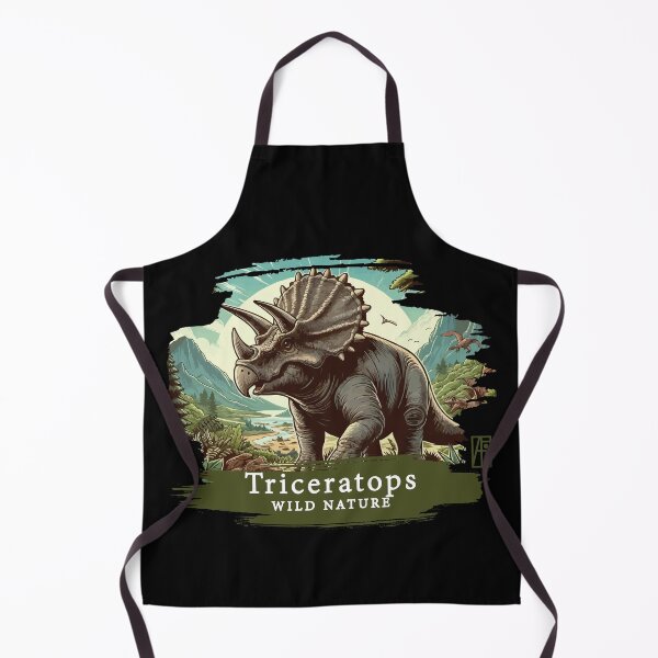 Item preview, Triceratops - WILD NATURE - DINOSAURS -1 designed and sold by ArtProjectShop.