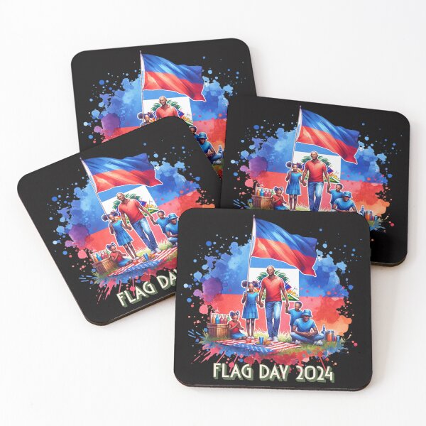 Item preview, Family Celebration of Haitian Flag Day 2024 - Patriotic Picnic Design designed and sold by monetdesignsred.