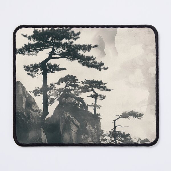 Item preview,  Mountainous Serenity: Japanese Landscape designed and sold by vetustestudi.