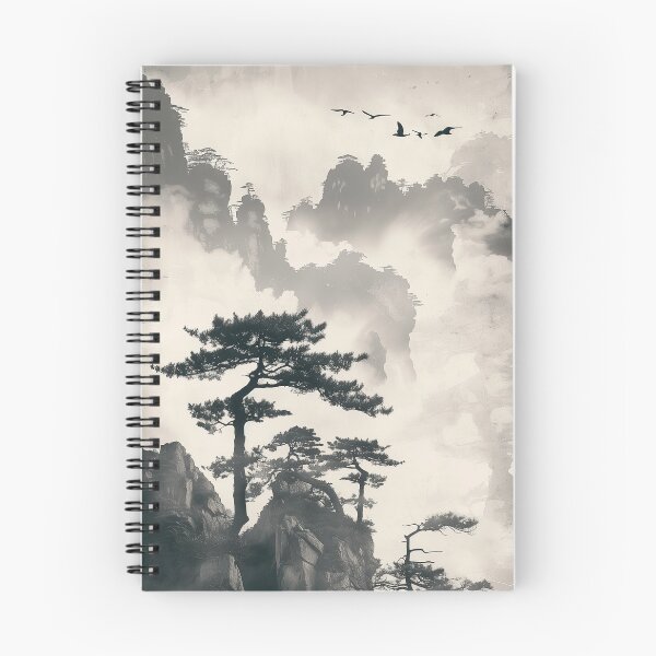Item preview,  Mountainous Serenity: Japanese Landscape designed and sold by vetustestudi.