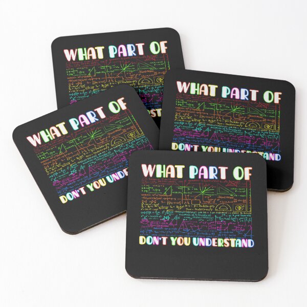 Item preview, What Part Of Don't You Understand Funny Geometry Math Teacher, Teacher Appreciation, Problem Solver, Mathematician, Sarcastic Teacher designed and sold by behindthefacts.