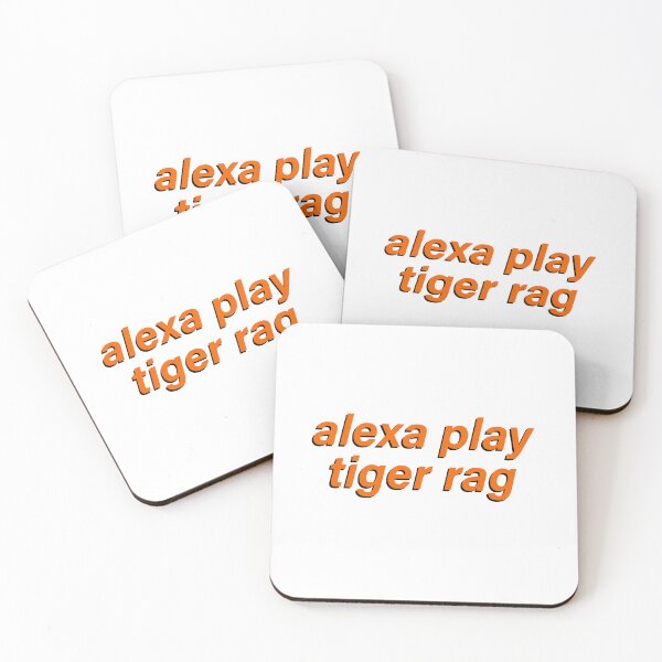 Item preview, Alexa Play Tiger Rag designed and sold by Tristen Adams.