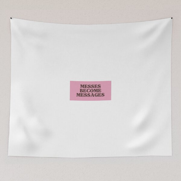 Item preview, Messes become messages (black cherry) designed and sold by sophie mullinix.