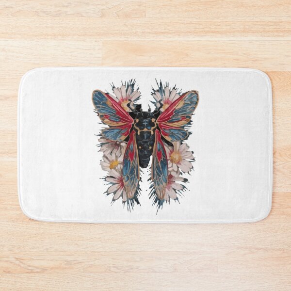 Item preview, floral cicada 2024  designed and sold by venavar.