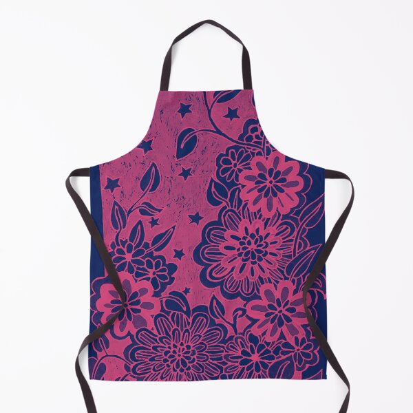 Item preview, Blue Pink Flowers And Leaves designed and sold by Fransyn.
